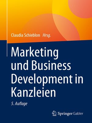cover image of Marketing und Business Development in Kanzleien